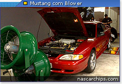 Mustang com blower