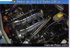 Motor do Gol 1.0 Turbo 295 cv