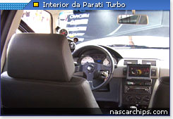 Interior da Parati Turbo