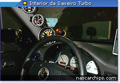 Interior da Saveiro Turbo